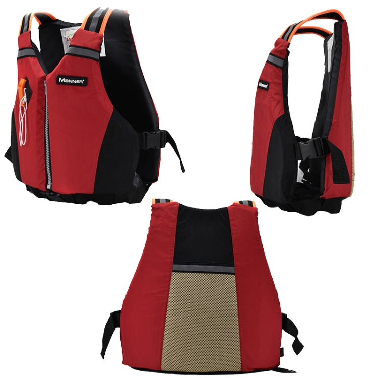 Manner QP2025 Buoyancy Vest Dragon Boat Kayak Paddle Board Buoyancy Vest, Green, Orange, Red