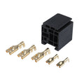 20 Sets D2K5PS 5-pin Automotive Plastic Handle Relay Socket with Terminal, D2K5PS