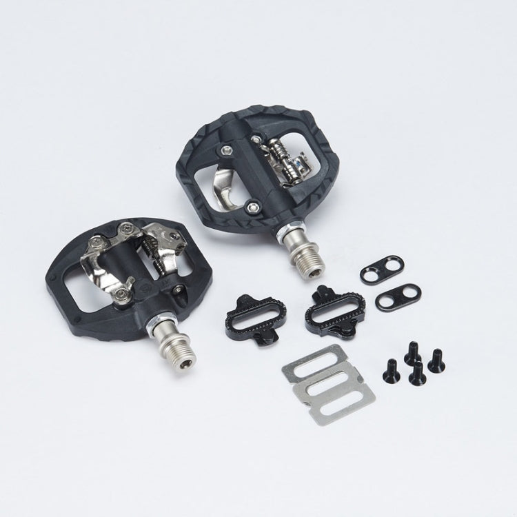 Bicycle Self-Locking Pedals Mountain Bike Locks Flat Pedals Dual-Purpose SPD Lock Pedals, M8000