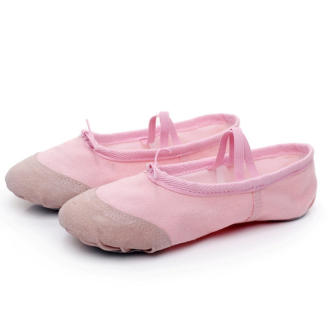 Flats Soft Ballet Shoes Latin Yoga Dance Sport Shoes for Children & Adult, 23, 24, 25, 26, 27, 28, 29, 30, 31