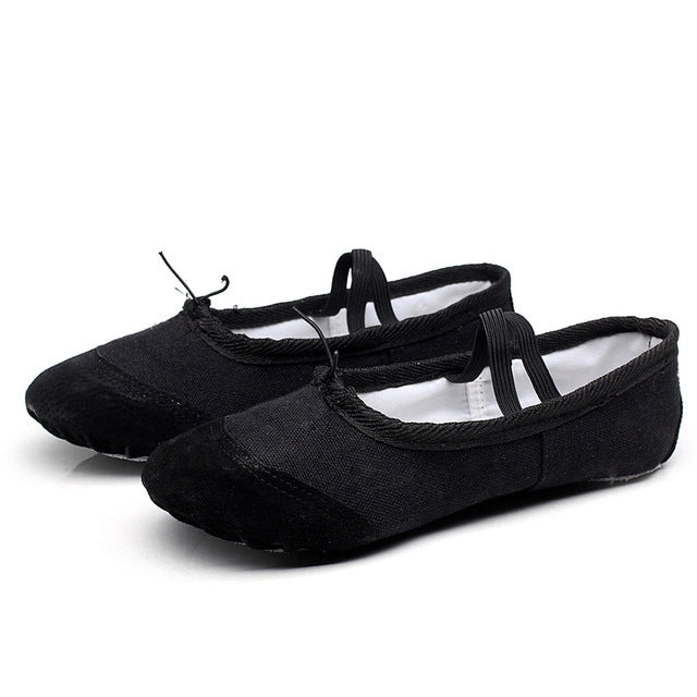 Flats Soft Ballet Shoes Latin Yoga Dance Sport Shoes for Children & Adult, 23, 24, 25, 26, 27, 28, 29, 30, 31