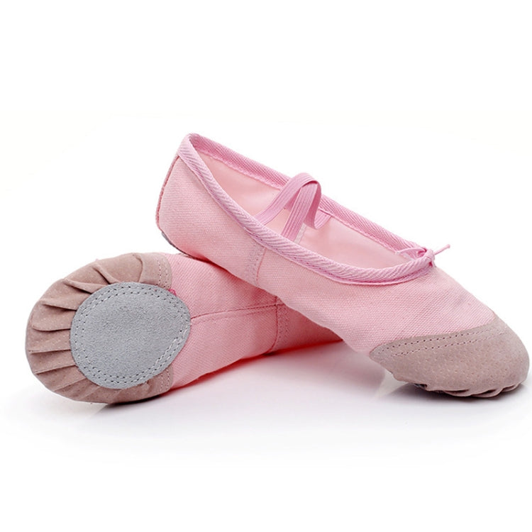Flats Soft Ballet Shoes Latin Yoga Dance Sport Shoes for Children & Adult, 23, 24, 25, 26, 27, 28, 29, 30, 31