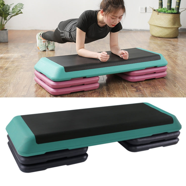 110cm Fitness Pedal Adjustable Sports Yoga Fitness Aerobics Pedal, Gray Motherboard + 4 Black Base, Red Motherboard + 4 Black Base, Grass Green Motherboard + 4 Grass Green Bases, Dark Green Motherboard + 4 Red Base, Dark Green Motherboard + 4 Black Bas...