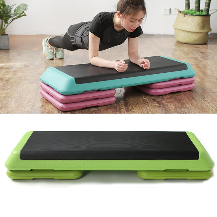 110cm Fitness Pedal Adjustable Sports Yoga Fitness Aerobics Pedal, Gray Motherboard + 4 Black Base, Red Motherboard + 4 Black Base, Grass Green Motherboard + 4 Grass Green Bases, Dark Green Motherboard + 4 Red Base, Dark Green Motherboard + 4 Black Bas...