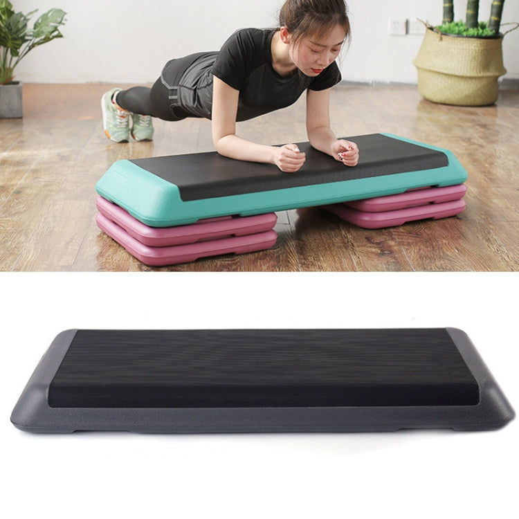 110cm Fitness Pedal Adjustable Sports Yoga Fitness Aerobics Pedal, Gray Motherboard + 4 Black Base, Red Motherboard + 4 Black Base, Grass Green Motherboard + 4 Grass Green Bases, Dark Green Motherboard + 4 Red Base, Dark Green Motherboard + 4 Black Bas...