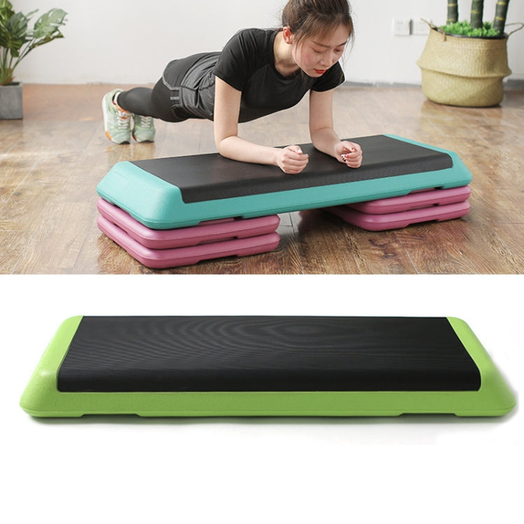 110cm Fitness Pedal Adjustable Sports Yoga Fitness Aerobics Pedal, Gray Motherboard + 4 Black Base, Red Motherboard + 4 Black Base, Grass Green Motherboard + 4 Grass Green Bases, Dark Green Motherboard + 4 Red Base, Dark Green Motherboard + 4 Black Bas...