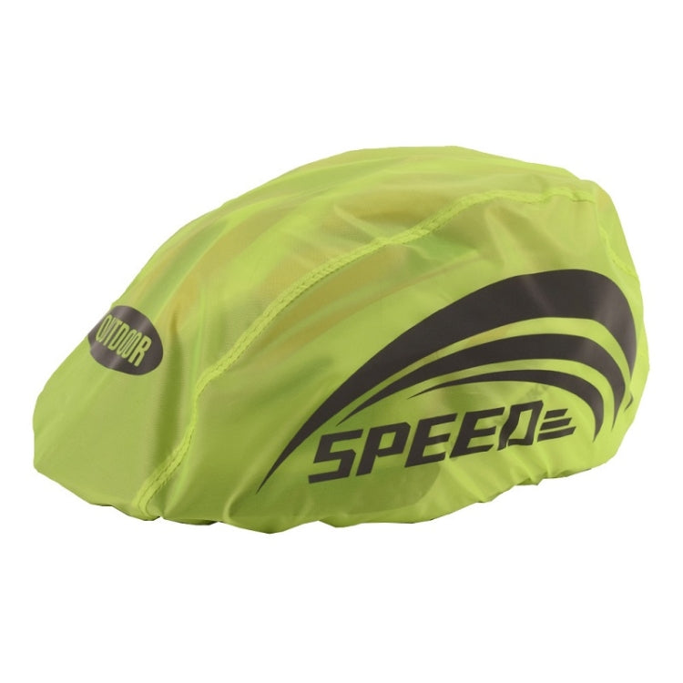 2 PCS Cycling Helmet Rain Cover Outdoor Reflective Safety Helmet Cover, Free Size