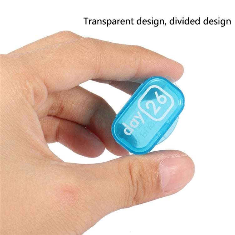 S-015 31 Grid Keyboard Type Plastic Pill Box