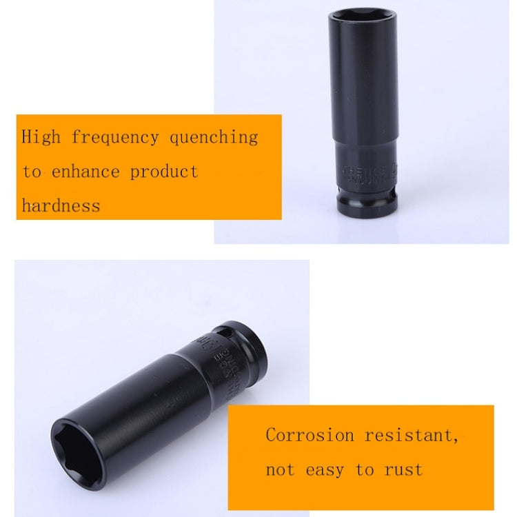 1/2 Electric Wrench Hexagonal Extension Socket, Specification: 24x200mm Long, 17x78mm Long, 18x78mm Long, 19x78mm Long, 20x78mm Long, 21x78mm Long, 22x78mm Long, 17x150mm Long, 18x150mm Long, 19x150mm Long, 21x150mm Long, 22x150mm Long, 24x150mm Long  ...