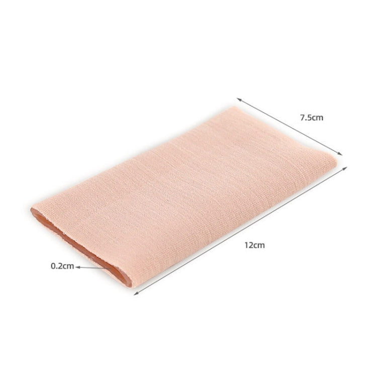 1 Pair SEBS Heel Protector Foot Socks, Skin Color