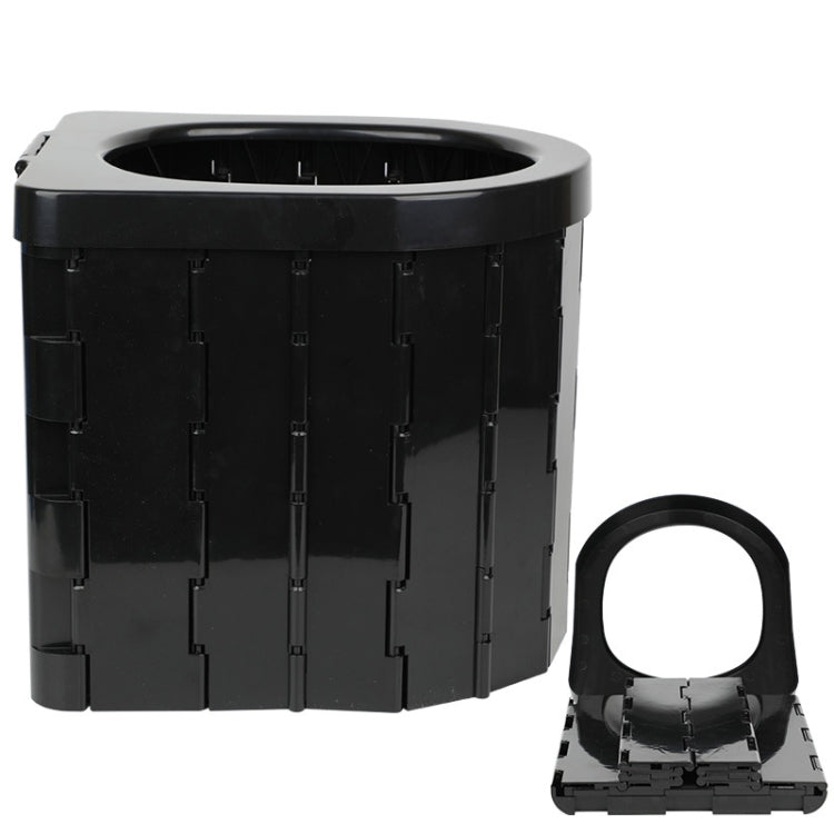Car Toilet Integrated Portable Folding Toilet Self-Driving Tour Outdoor Camping Toilet, Car Toilet(Light Gray), Car Toilet(Black)