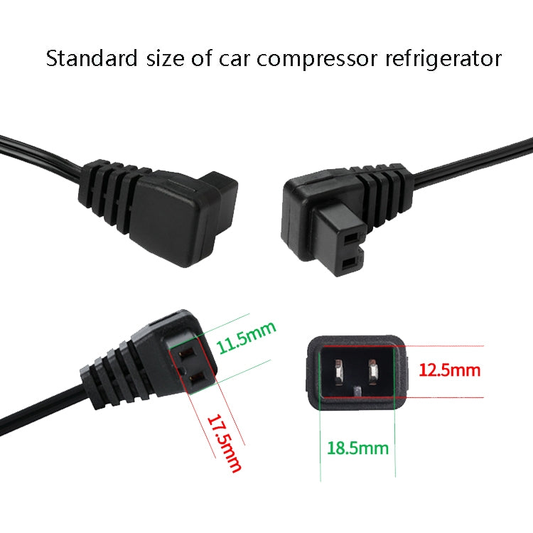 Car Compressor Refrigerator Line 12/24V Semiconductor Refrigerator Power Cord Cigarette Lighter Line, With Switch 1m, With Switch 2m, With Switch 4m, With Switch 5m, Without Switch 1m, Without Switch 2m, Without Switch 5m