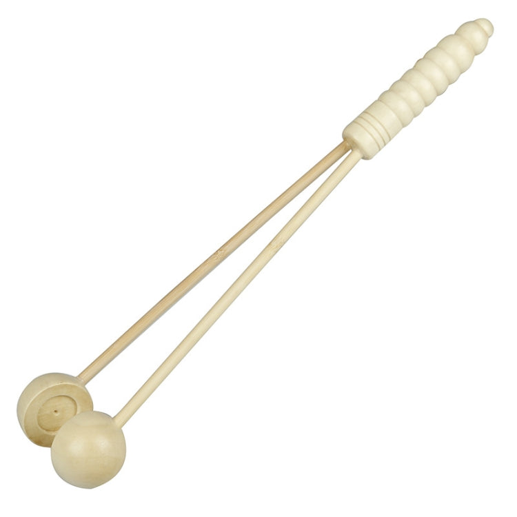Wooden Smiling Face Knock Back Hammer Multifunctional Health Massage Hammer