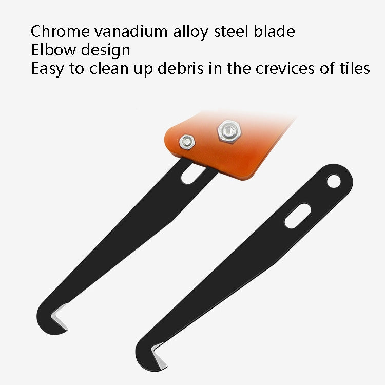 Tile Beautiful Seam Hook Cleaning Tool Basting Knife Groover Beautiful Joint Agent, Basting Knife Groover