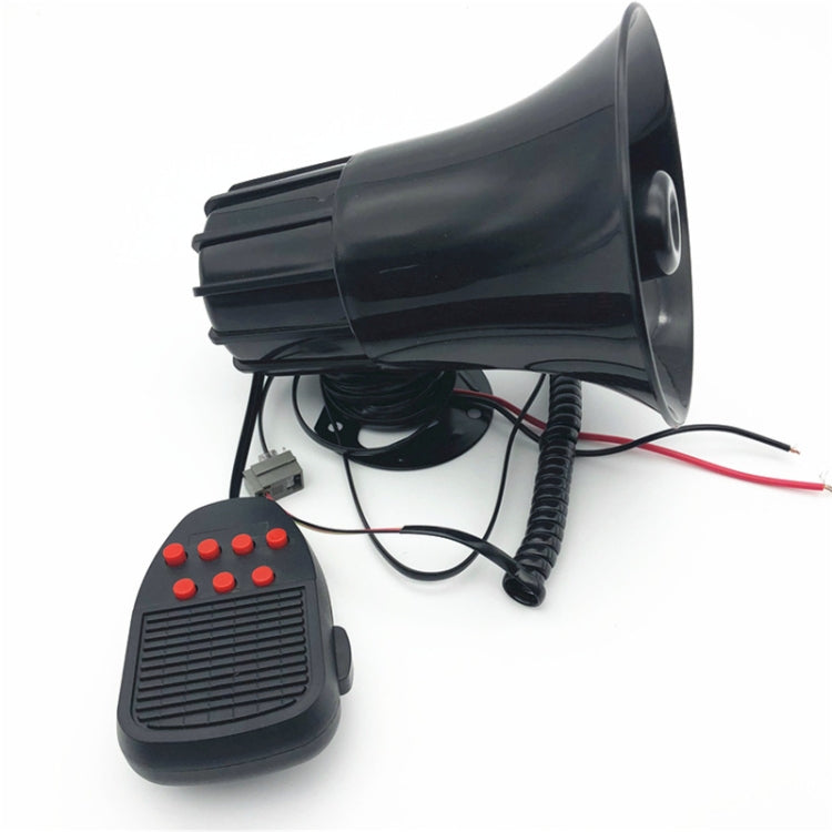 Car Speaker 7 Voice Circle 12V Motorcycle Speaker Alert Speaker, 7 Voice