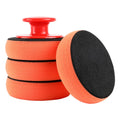 3 Sets Handle Polished Waxing Sponge Car Waxing Wash Tool, Waxing Sponge