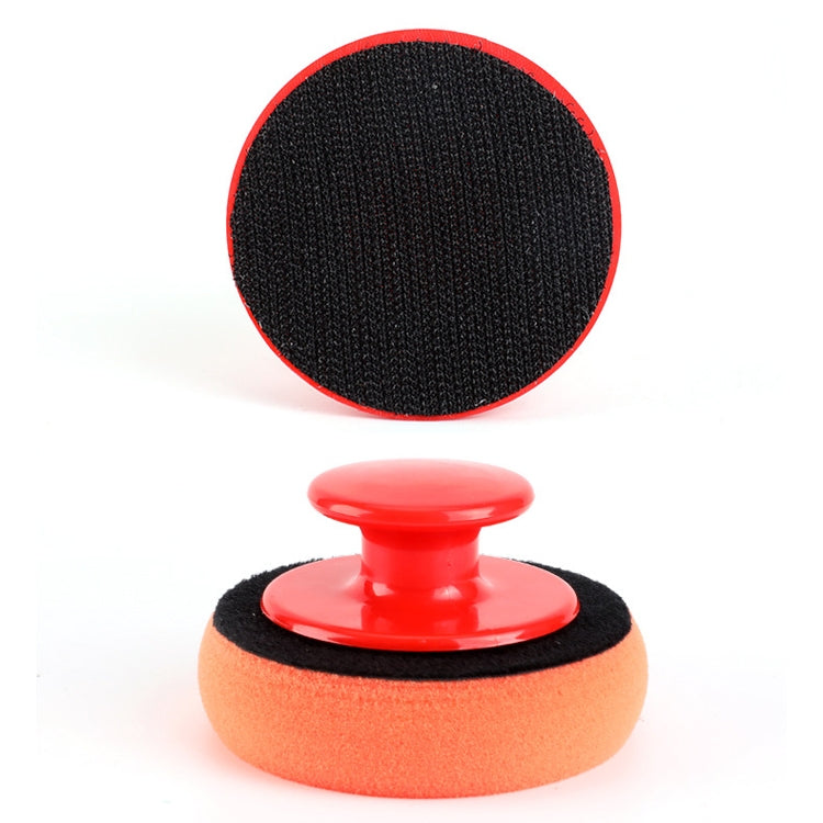 3 Sets Handle Polished Waxing Sponge Car Waxing Wash Tool, Waxing Sponge