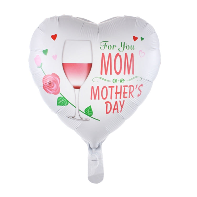 10 PCS 18 Inch  Spanish Mother Day Balloon Cartoon Shaped Aluminum Film Balloon Children Party Decoration Balloon, Yellow, White, Blue, Red, Pink, Gold, A, B, C, D, E, F, G, H, I, J, K, L