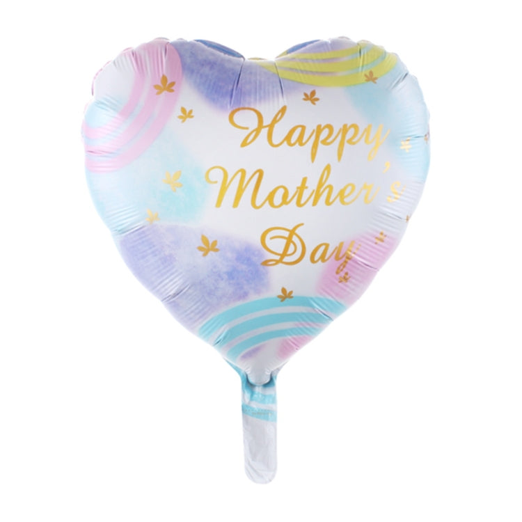 10 PCS 18 Inch  Spanish Mother Day Balloon Cartoon Shaped Aluminum Film Balloon Children Party Decoration Balloon, Yellow, White, Blue, Red, Pink, Gold, A, B, C, D, E, F, G, H, I, J, K, L
