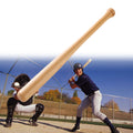 Heavy-Duty Solid Wood Baseball Bat, 54cm, 64cm, 74cm, 84cm