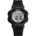 SYNOKE 9109 Student Multifunctional Waterproof Colorful Luminous Electronic Watch, Black, Pink, White, Lake Green