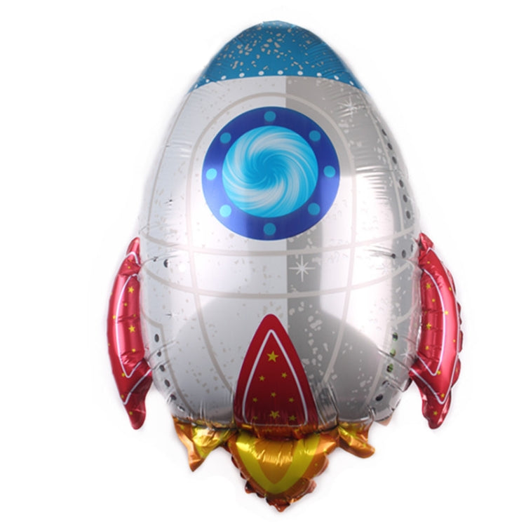 10 PCS Space Aluminum Film Balloon Children Decorate Birthday Party Decoration Balloons,Style:, Golden Space Man, Double-sided Space Man, Round Rocket, Space Rocket, Astronaut, Earth, Retro Plane, Universe, Space Birthday, Blue