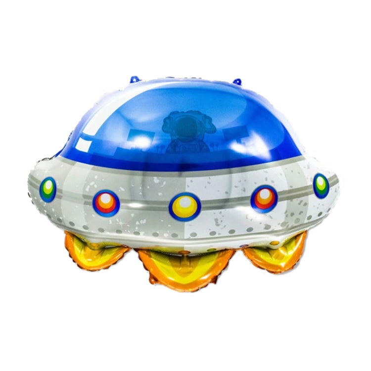 10 PCS Space Aluminum Film Balloon Children Decorate Birthday Party Decoration Balloons,Style:, Golden Space Man, Double-sided Space Man, Round Rocket, Space Rocket, Astronaut, Earth, Retro Plane, Universe, Space Birthday, Blue