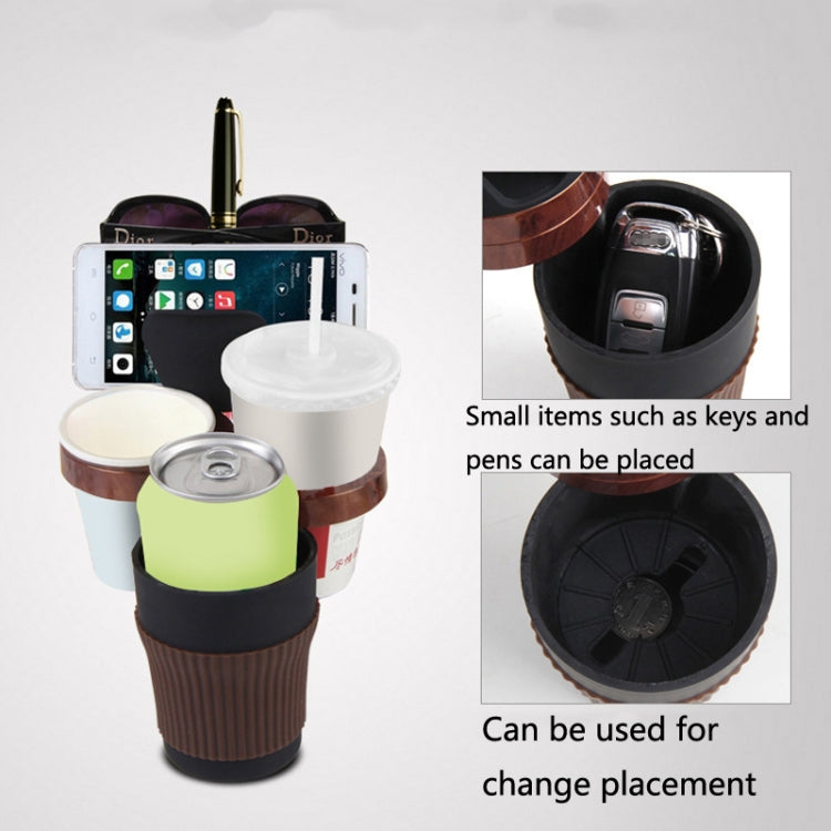 8744 Car Air Outlet Storage Water Cup Holder Mobile Phone Navigation Multi-function Storage Box