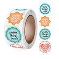 10 PCS Thank You Goods Decorative Sealing Stickers Envelope Decorative Stickers, K-104 Stickers