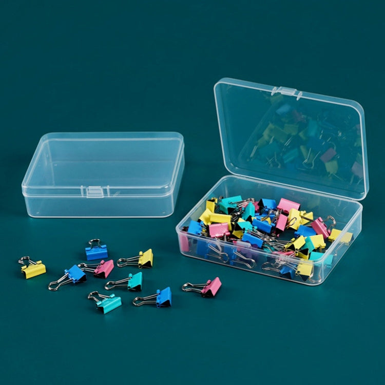 10 PCS Rectangular PP Plastic Box Transparent Packaging Box With Cover Plastic Parts Hardware Tool Storage Box, 10 PCS Rectangular