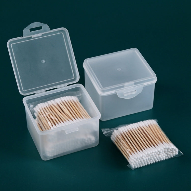 10 PCS PP Matte Material Plastic Box With Cover Parts Tool Storage Box Square Product Box, 10 PCS