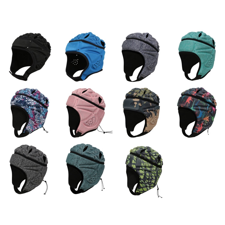 1933 Soft Football Helmet Sport Roller Skating Protective Cap, Black (No Logo), Blue (No Logo), Colorful Blue, Extreme Color, Cool Green, Ink Green, Pink Yarn, White Blue, Emerald, Grey
