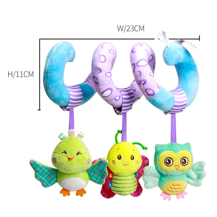 0-1 Year Old Baby Toys Newborn Baby Animal Lathe Hanging Early Education Teaching Aids, Animal Lathe Hanging