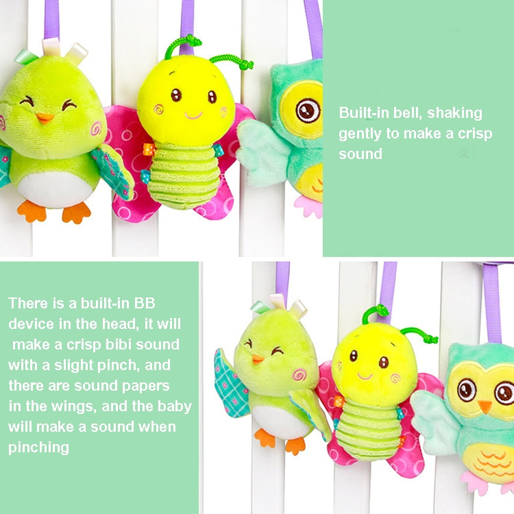 0-1 Year Old Baby Toys Newborn Baby Animal Lathe Hanging Early Education Teaching Aids, Animal Lathe Hanging