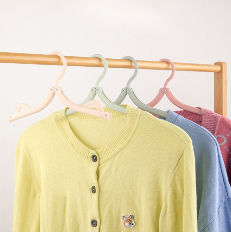 3pcs Portable Travel Folding Hanger Multi-Function Plastic Drying Rack, 3pcs Beige, 3pcs Blue, 3pcs Pink, 3pcs Green
