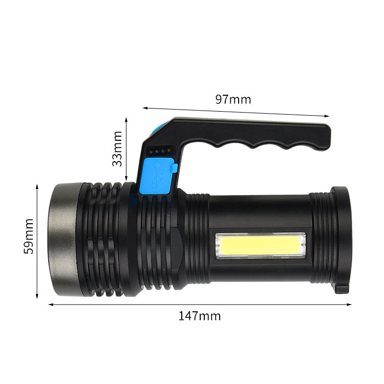 TG-TZ01601 Outdoor Search Lights Household Strong Light Flashlight Rechargeable Portable Lamp