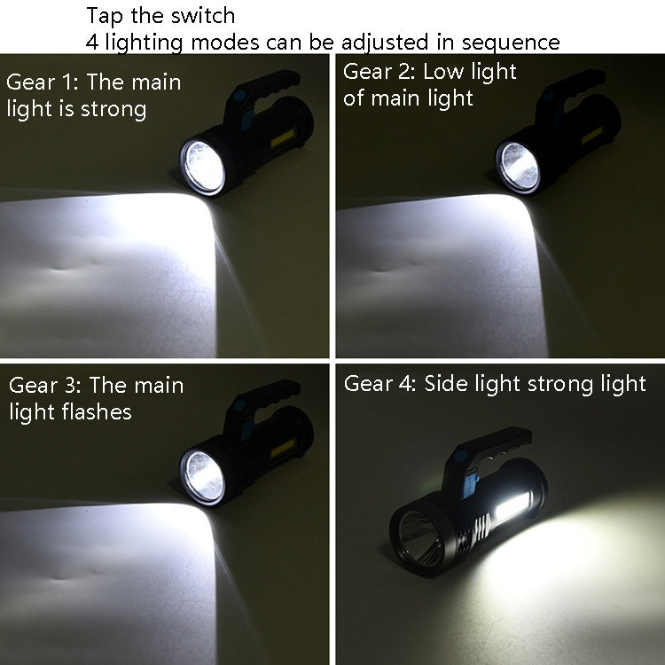 TG-TZ01601 Outdoor Search Lights Household Strong Light Flashlight Rechargeable Portable Lamp