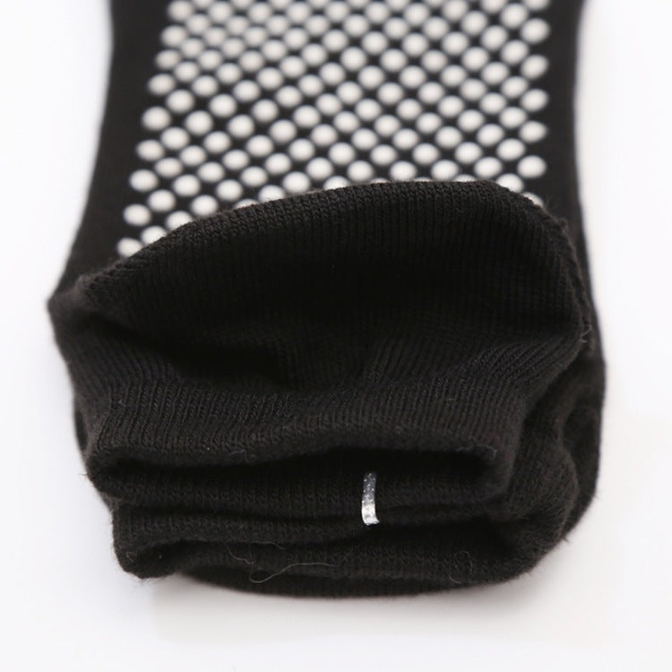 1 Pair Four Seasons Cotton Five-Toed Yoga Socks Silicone Non-Slip Five-Toed Socks, Black, Grey, Purple, Blue, Rose Red