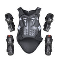 GHOST RACING GR-HJY08 Motorcycle Adult Protective Gear Anti-Fall Riding Clothes Hard Shell Protective Vest Suit, L, XL