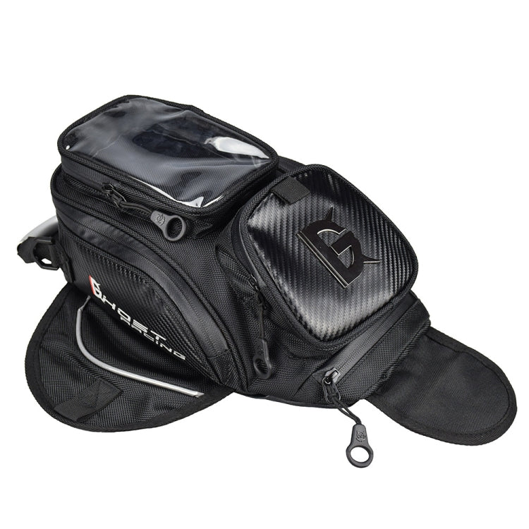 GHOST RACING GR-YXB08 Motorcycle Bag Touch Navigation Fuel Tank Package Dust Waist Bag