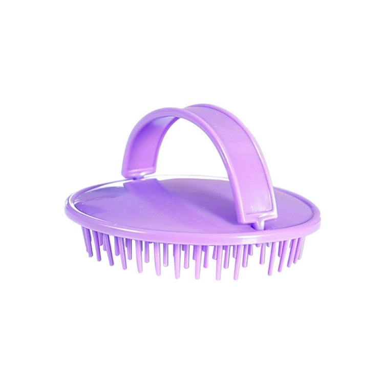 10 PCS Head Itching Massage Brush Household Scalp Cleaning Brush, Red, Purple, Grey