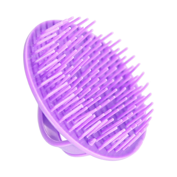 10 PCS Head Itching Massage Brush Household Scalp Cleaning Brush, Red, Purple, Grey