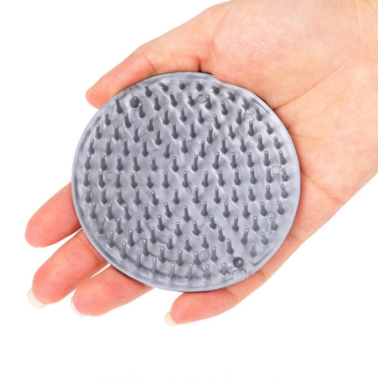 10 PCS Head Itching Massage Brush Household Scalp Cleaning Brush, Red, Purple, Grey