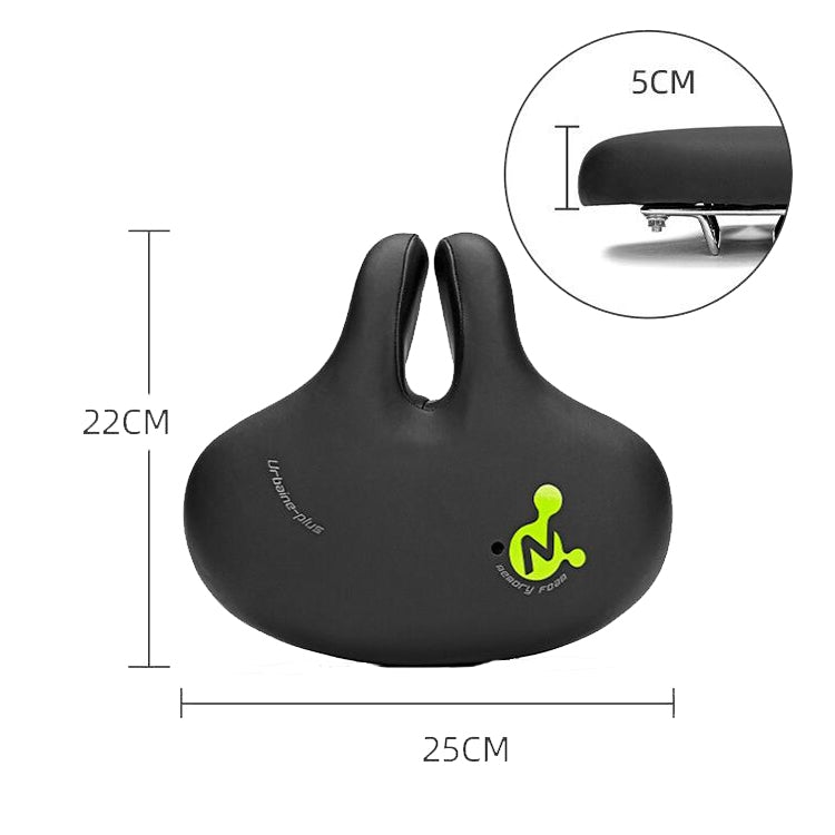 Bike No Nasal Seat Mountain Bike Saddle Comfortable Shock Absorption Bicycle Outdoor Cycling Accessories Saddle, Urbaine-Plus