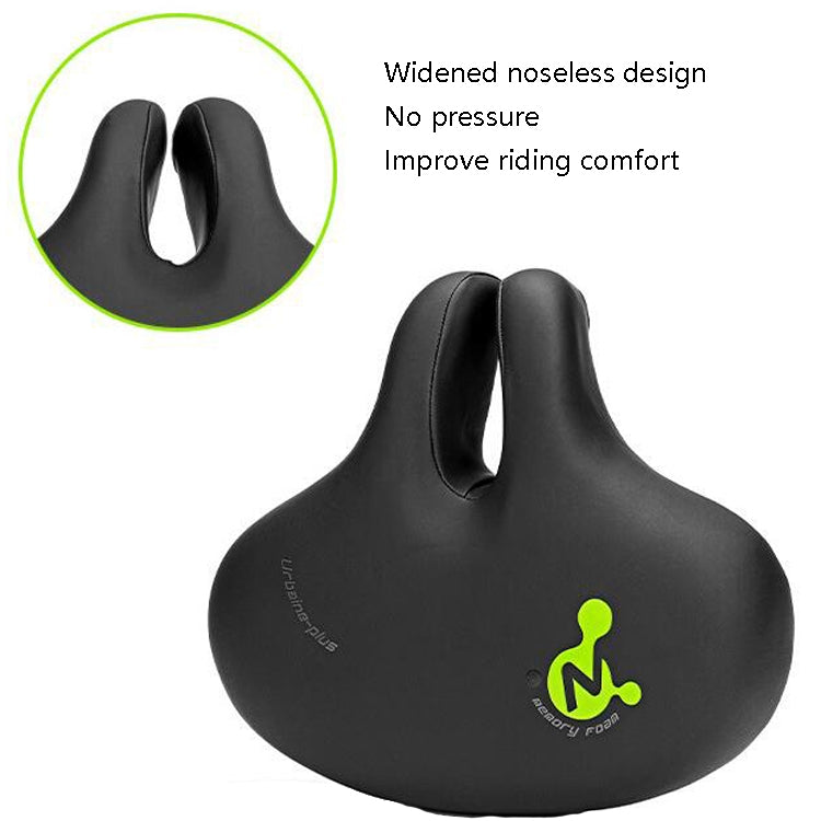 Bike No Nasal Seat Mountain Bike Saddle Comfortable Shock Absorption Bicycle Outdoor Cycling Accessories Saddle, Urbaine-Plus