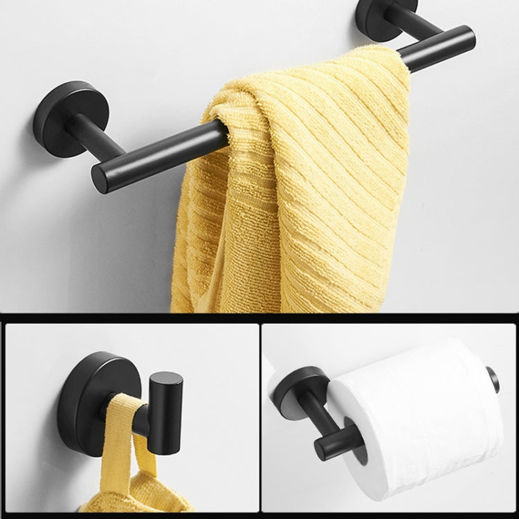 4 PCS / Set 450604G 304 Stainless Steel Towel Rack Set Towel Rack, 40cm, 50cm, 60cm
