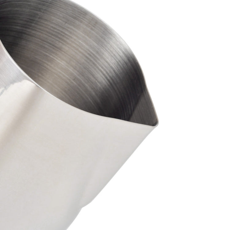 Inner Scale Pull Flower Cup Stainless Steel Milk Foam Cup Coffee Utensils, 350ml, 600ml