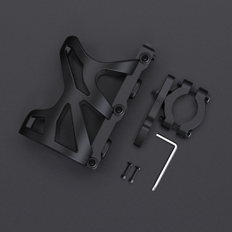 SMCP5456 Motorcycle Drink Holder Bicycle Cup Rack Kettle Frame Modified Accessories, With Pipe Clamp (Black), With Pipe Clamp (Titanium)