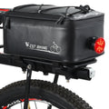WEST BIKING Electric Bike Back Seat Driving Bag Mountain Bike Riding Waterproof Storage Bag, WEST BIKING Back Seat Bag