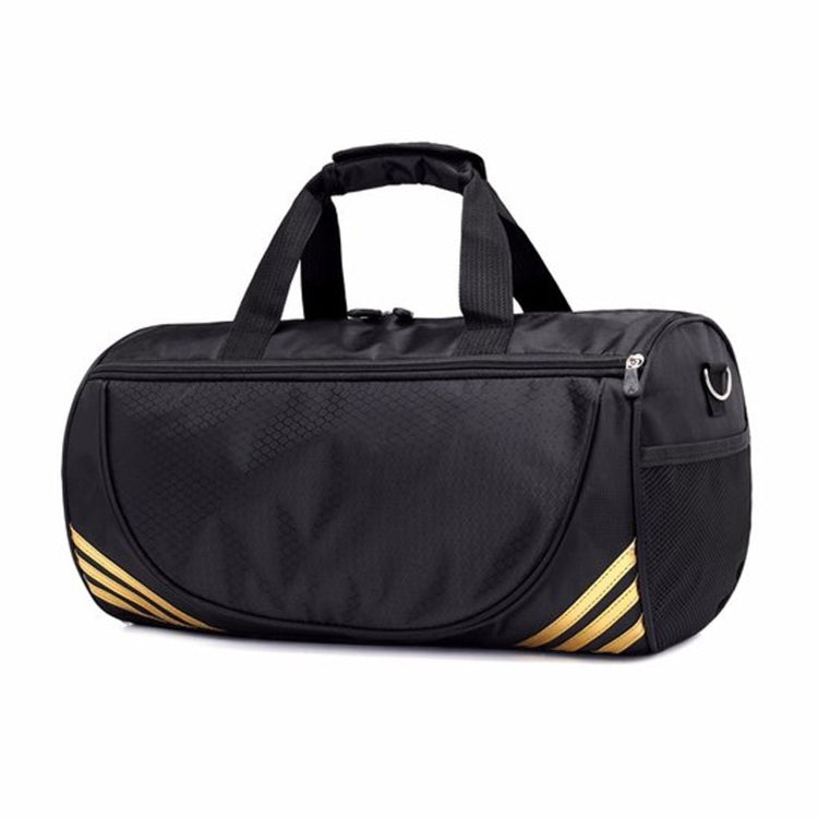 Leisure Sports Fitness Bag Men And Women One-Shoulder Diagonal Portable Cylindrical Travel Bag, Small